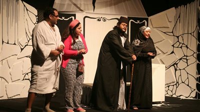 «شقة عم نجيب» تستضيف الهيئة العربية للمسرح (صور)