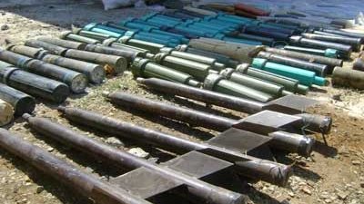 ضبط 3 صواريخ وقذائف 