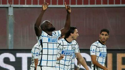 إنتر ميلان يفوز على جنوى 0/2 في الدوري الإيطالي