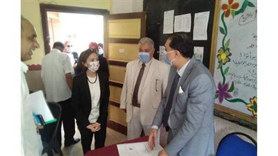 نائب محافظ الإسكندرية تتفقد اللجان الانتخابية