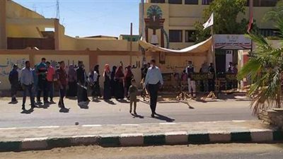 إقبال متزايد على انتخابات النواب في الوادي الجديد