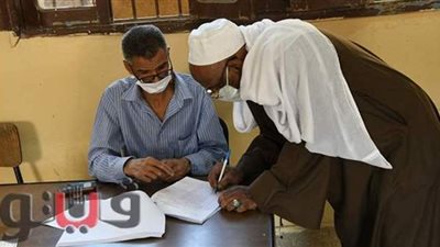 إقبال أهالي قرى أبوتشت على التصويت في انتخابات النواب | صور