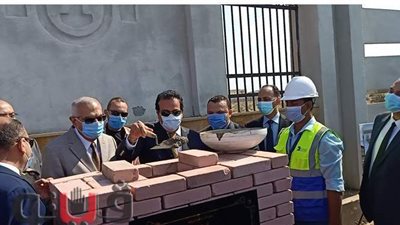 وضع حجر أساس جامعة المنصورة الأهلية بحضور وزير التعليم العالي | صور