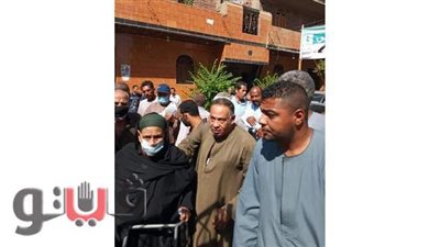 إقبال من كبار السن على التصويت في انتخابات مجلس النواب بالأقصر | صور