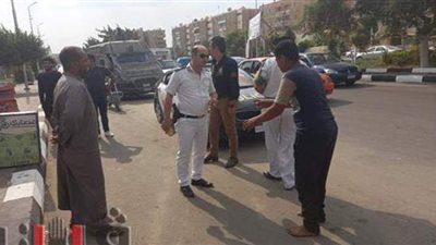 حملة لإزالة إشغالات الباعة الجائلين بالإسماعيلية