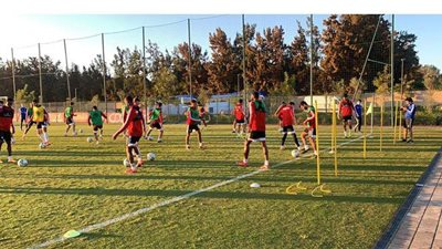 بيراميدز يختتم تدريباته بمران قوي قبل مواجهة بركان.. صور