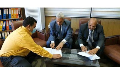 مياه الدقهلية توقع بروتوكول مع معهد المستقبل العالي للهندسة والتكنولوجيا بالمنصورة