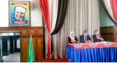 رئيس حى غرب المنصورة يناقش الاستعدادات النهائية لانتخابات النواب ٢٠٢٠