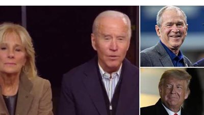 ترامب يسخر من بايدن بعد نسيان اسمه