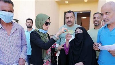 تسليم الدفعة الأولى من الوحدات السكنية للمنقولين من رفح والشيخ زويد | صور