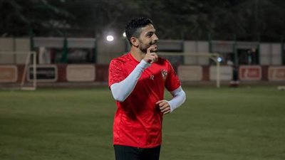 مران منفرد لـ«أيمن أشرف» على هامش تدريب  الأهلي