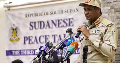 حميدتي: نتطلع إلى علاقات مع كل دول العالم بما فيها إسرائيل