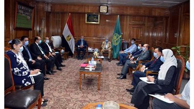 محافظ القليوبية لأعضاء الشيوخ: كلنا فريق واحد من أجل الاستقرار