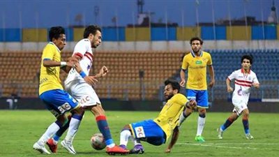 الزمالك يتقدم على الإسماعيلي بثنائية نظيفة فى الشوط الأول
