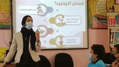 جامعة القناة تدرب طلبة المدارس على مواجهة كورونا