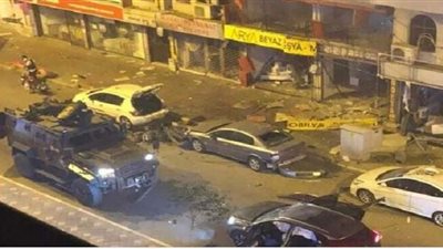 انفجار في وسط مدينة هاطاى التركية جراء ملاحقة إرهابيين | صور