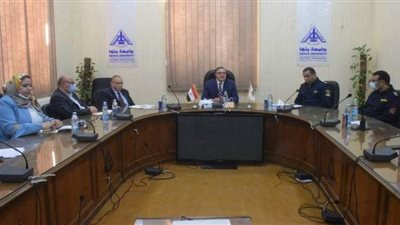 تعاون بين جامعة بنها والحماية المدنية بالقليوبية لتأمين منشآتها