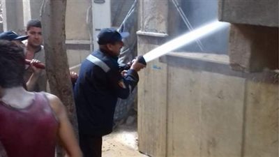 السيطرة على حريق بمسجد صقر قريش في البساتين