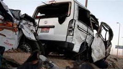 مصرع 3 أشخاص وإصابة 4 آخرين في 3 حوادث طرق بالمنيا
