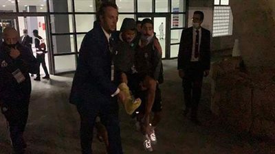 الأشعة تثبت إصابة عمر جابر بتمزق في أربطة الكاحل