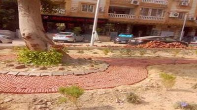 الجيزة تواصل تطوير ميدان الظافر بالعمرانية | صور