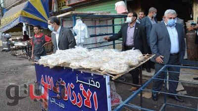 محافظ الغربية والرقابة الإدارية في حملة مفاجئة بكفر الزيات