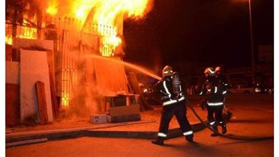 إصابة ربة منزل وأطفالها في حريق منزلهم بسوهاج