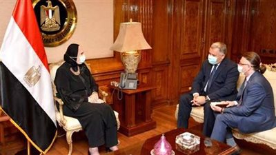 وزيرة التجارة تبحث مع موفد الرئاسة الأوكرانية تعزيز أطر التعاون الاقتصادى المشترك بين البلدين