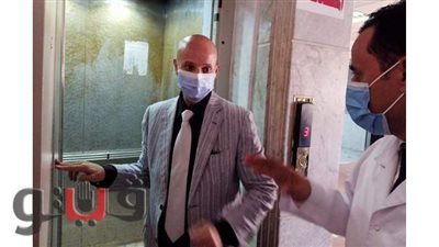 المجتمع المدنى يصلح   مصاعد مستشفى ديرب نجم بتكلفة 250الف  جنيه