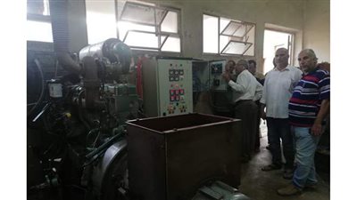 إحلال وتجديد الديزل بإذاعة شمال سيناء لاستقرار التيار الكهربائي | صور