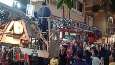 الرحمة في أسمى صورها.. قصة إنقاذ «قطة» من الموت علي يد الحماية المدنية بالشرقية