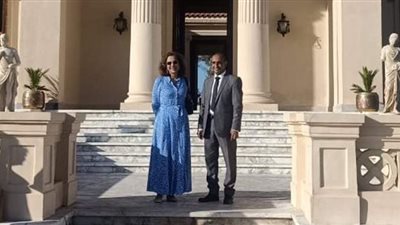 مدير آثار الإسكندرية والساحل الشمالي يستقبل سفيرة دولة كولومبيا
