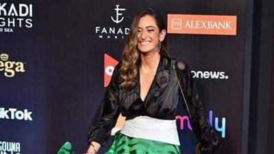 أمينة خليل وكندة علوش ووفاء عامر على ريد كاربت 