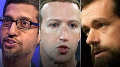 في جلسة عاصفة.. عمالقة التكنولوجيا يتعهدون للكونجرس بمكافحة التدخل الأجنبى