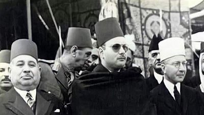 احتفالات المولد النبوي عام 1945 بحضور الملك فاروق | صور