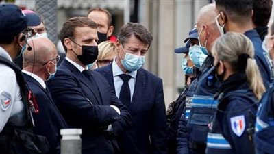 ماكرون: بلدنا تعرض لهجوم من إرهابي إسلامي