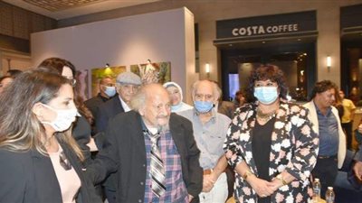 وزيرة الثقافة تفتتح معرض  آرت تاون ٢ بالمقطم | صور