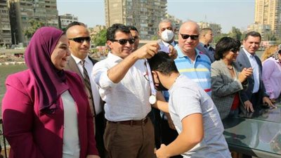 وزيرا الشباب والتضامن ومحافظ القاهرة يشهدون مهرجان 