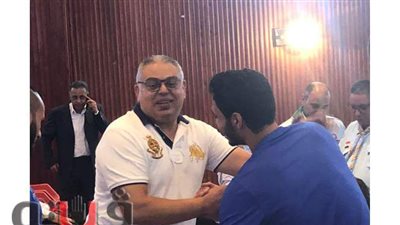 خالد عيد يبدأ حفل صعود غزل المحلة بتوديع اللاعبين الراحلين عن الفريق | صور