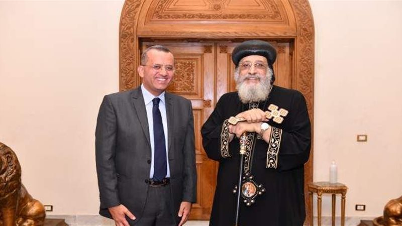 عدلى توما والبابا