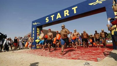 مصر تستضيف مسابقة ocean man للسباحة لأول مرة فى أفريقيا | صور