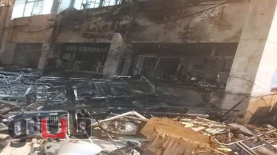تفاصيل حريق مستشفى طنطا الجامعي | صور