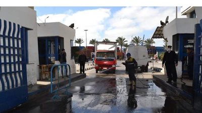 تداول 134550 طنا و 1787 حاوية ، و 3898 شاحنة عامة بميناء الإسكندرية