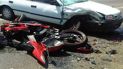 الاستعلام عن حالة المصابين في حادث تصادم سيارة بدراجة بخارية في البدرشين