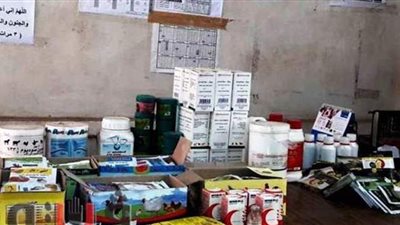 ضبط 557 ألف أمبول وقرص أدوية مجهولة المصدر داخل صيدلية بمستشفى في أكتوبر