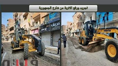 تقليم الأشجار و رفع  145 طن مخلفات بمدينة الحوامدية | صور