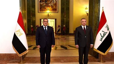 مدبولي ونظيره العراقي يشهدان التوقيع على 15 اتفاقية مشتركة بين البلدين