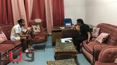 فان دايك الغلابة يقترب من البقاء بالمحلة عقب جلسة طه السيد وخالد عيد | صور