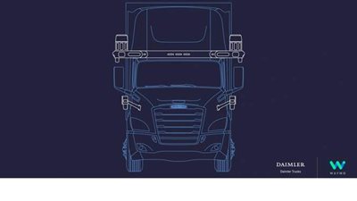 دايملر تطور شاحنات ذاتية القيادة