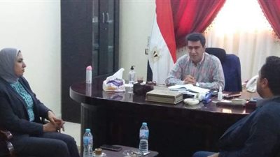 رئيس مدينة البياضية يتفقد عدد امن المشروعات في الأقصر